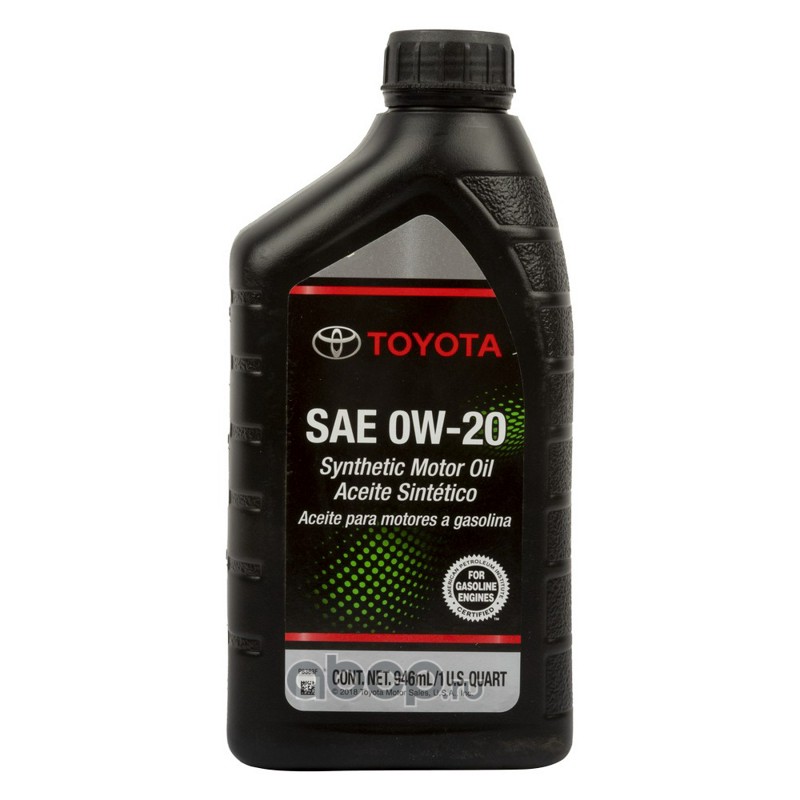 Масло моторное TOYOTA 0W-20 SN